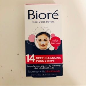 7 BIORÉ deep cleaning pore strips
